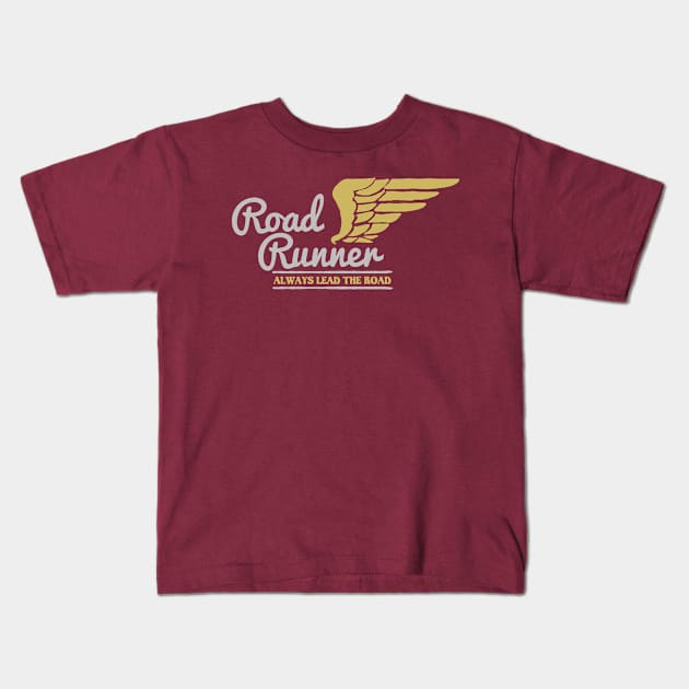 Road Runner Kids T-Shirt by RadCoolguy